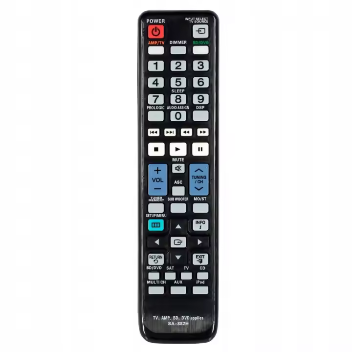 Mando a distancia de repuesto para Samsung Tv Amp Dvd Palyer Aa59-00543A Aa59-0055 - 1