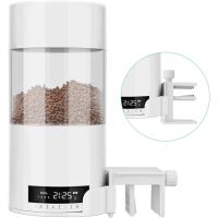 Comedero automático para acuario, alimento para peces, alimentador automático para acuario, capacidad de 500 ml, dispensador automático de alimento para peces para acuario (A) - details 2
