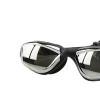 Gafas de natación profesionales Anti-Niebla para adultos BOPORO con correa ajustable de silicona Gafas de agua Binoculares de natación para universidad - details 4