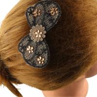 Pasta mágica sin costuras con flores para niños, accesorios de salón de corte con flequillo de mariposa y lazo, herramienta de estilismo - details 13
