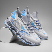 Zapatillas Deportivas de Malla para Hombres Primavera 2025 Marca de Moda Gruesa Suela Absorbente de Choques - details 4