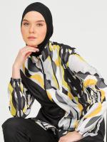 3 unids/set musulmán Burkini mujeres traje de baño impermeable largo traje de baño islámico traje de baño modesto (Top + pantalón + hijab) - details 0