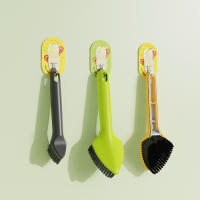 Multifunción 3 en 1 cepillo de limpieza artefacto baño piso groove juego de cepillo de limpieza de plástico pelo duro grietas cepillo，Imagen para un sistema - details 0