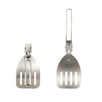 Espátula para freír montañismo, vajilla plegable, fácil almacenamiento, portátil, para alas de pollo frito - details 7