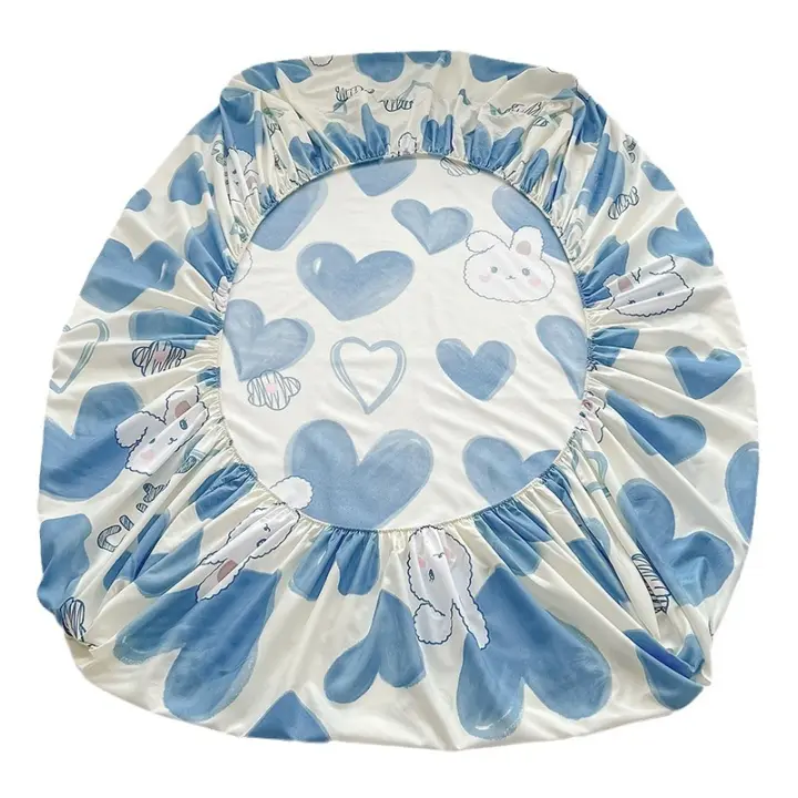 Juego Sábanas ,sabanas150x200cm, Lindas  Kawaii Preciosa de Cama Microfibra Juego de Funda para Poliéster Sábana encimera - 1