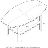 Mesa De Centro, Madera, Roble Francés Gris/Negro - details 39
