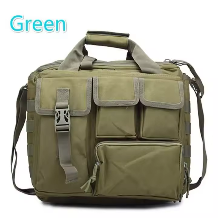 Nuevo modelo 2025Nueva mochila táctica Molle Nylon Messenger bolso de hombro bolsos para ordenador portátil maletín al aire libre multifunción bolsa de escalada - 1