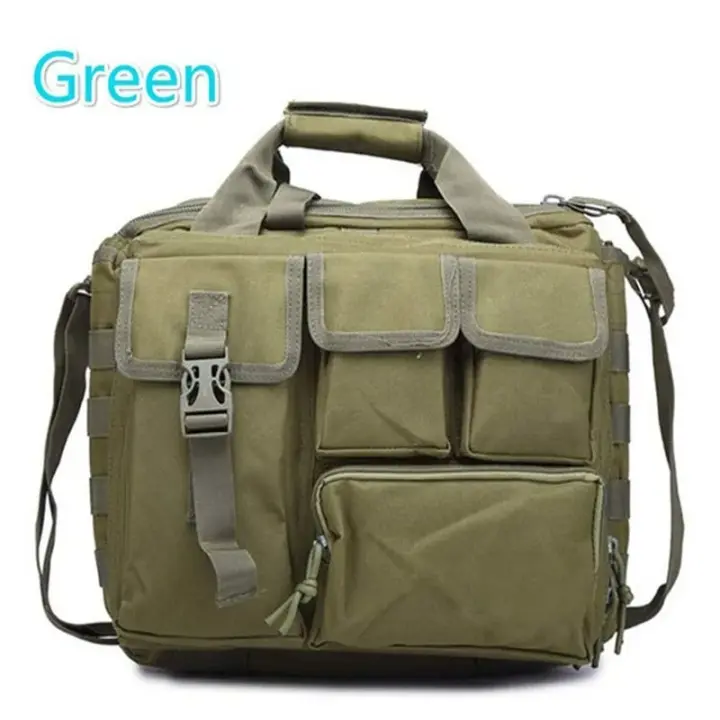 Nuevo modelo 2025Nueva mochila táctica Molle Nylon Messenger bolso de hombro bolsos para ordenador portátil maletín al aire libre multifunción bolsa de escalada - 1