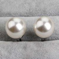 Tre redondo de perlas de imitación blancas para hombre, gemelos de negocios simples, regalos de boda - details 6