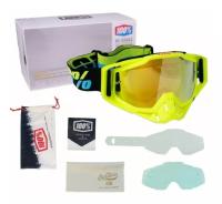 Gafas Motocross Lentes De Esquí Mtb Motociclista Amarillo - details 3
