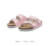 BIRKEN Zapatillas de corcho de verano con punta abierta, zapatos planos para hombre y mujer para ocio al aire libre, mismo estilo, hebilla de playa - details 27