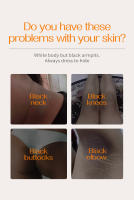 Crema blanqueadora corporal, partes privadas, axilas, piernas, loción blanqueadora para rodillas, interior del muslo, íntimo, oscuro, elimina la melanina, ilumina el cuidado de la piel - details 2