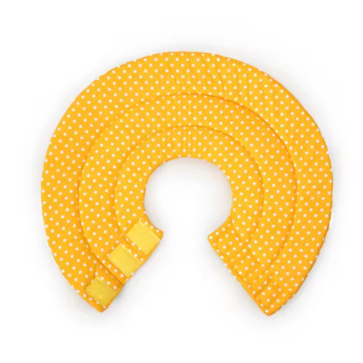 Collar portátil antiarañazos para mascotas, Collar de protección Universal antipérdida para gatos, Collar antimordeduras para perros impresos - 1