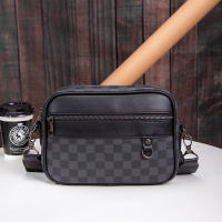 👟 👜 🎒 👓 Nuevo bolso de hombro para hombre casual europeo y americano, bolso para hombre, tendencia urbana, bolso pequeño horizontal, mochila pequeña para joven, bolso de moda. - details 0