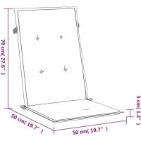 Acolchados para sillones, cojines para patio, tela gris topo - details 2