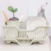 Organizador de Cocina Estante de Secado de Platos con Tabla de Drenaje - details 1