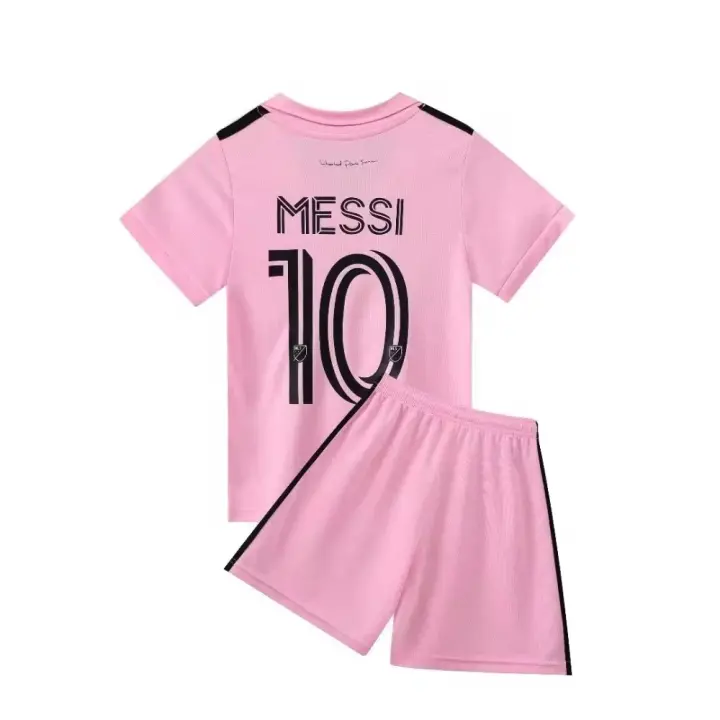 Conjunto de Ropa Deportiva para Niños Manga Corta Impresa de Secado Rápido + Pantalones Cortos - 1