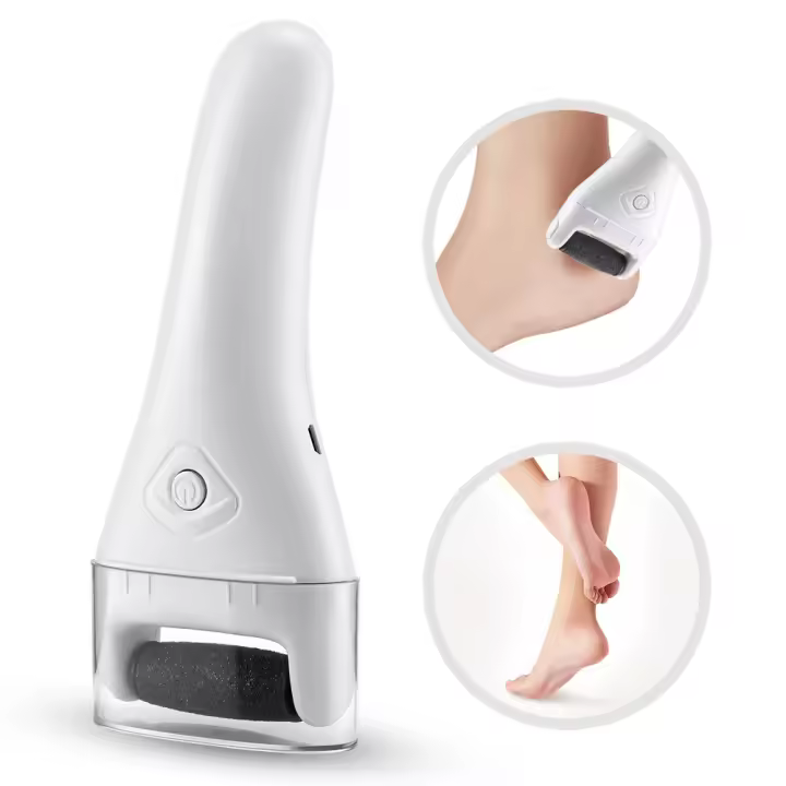 Lima eléctrica para pies, removedor de callos, herramientas de pedicura, amoladora de callos agrietada dura, exfoliante, depurador de piel muerta, pulidor de pies - 1