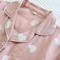 Nuevo Conjunto De Pijamas Primavera/Otoño Para Mujer Algodón 100% Manga Larga Pantalones Largos Estilo Dulce Y Amoroso - details 6