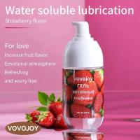 Sabor sexual a fresa y cereza, lubricante de juguete vaginal anal a base de agua, lubricante sexual para parejas adultas - details 4