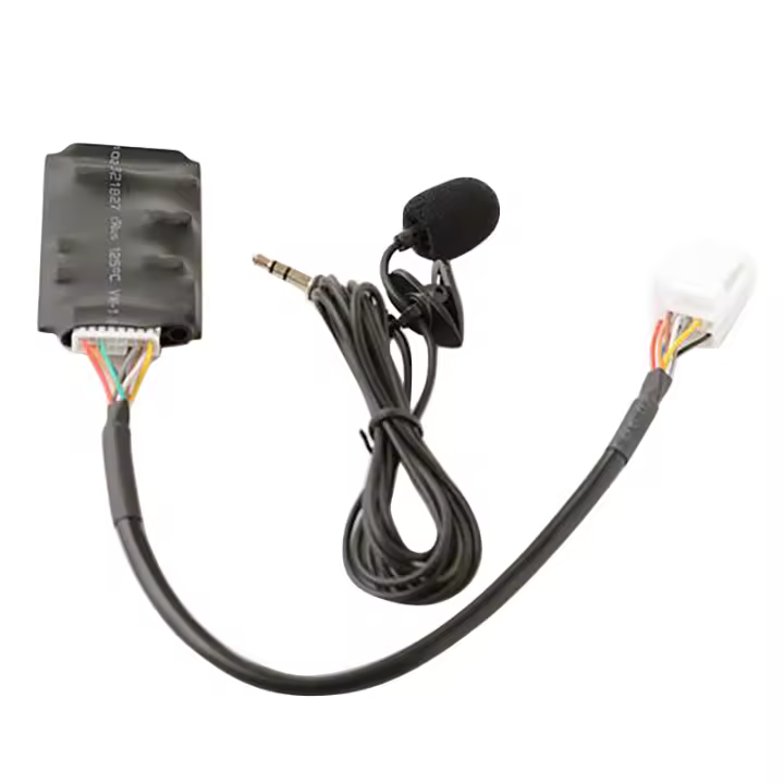 Adaptador auxiliar Bluetooth para Toyota RAV4, arnés de caja de disco manos libres con micrófono, módulo de conexión Bluetooth - 1