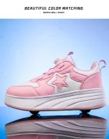 Zapatillas de Patinaje de 4 Ruedas para Niños Comodidad para Niños y Niñas - details 11