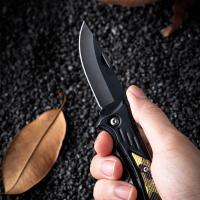 Cuchillo plegable de acero inoxidable fácil de llevar, cuchillo de corte para acampar, multiherramienta, cuchillos de bolsillo, supervivencia al aire libre, salvavidas - details 8