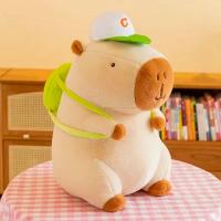 Muñeco De Peluche Capybara De 23cm Simulación De Anime Peluche Suave Juguete Para Niños Y Adultos Regalo De Navidad Y Agradecimiento - details 5