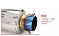 Motorcycle Exhaust Pipe Motorbike Motocross Racing Escape Exhaust Muffler Canister Tail pipe End Pipe For z900 R3 R25 MT09 etc - details 5