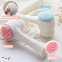 Set de regalo de cuidado de la piel de 6 piezas: rodillo de hielo, diadema de coral, bolsa de maquillaje y cepillo de limpieza facial - herramientas de belleza sin fragancia, lazo para el cabello, set de regalo - details 0