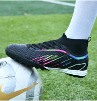 Botas de fútbol de alta calidad para hombre, zapatos de fútbol antideslizantes FG/TF, zapatos de entrenamiento resistentes al desgaste, botines de fútbol al aire libre para niño - details 24