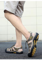 Sandalias Casuales de Cuero de Vaca de Gran Tamaño Zapatos de Playa para Hombres y Mujeres - details 18