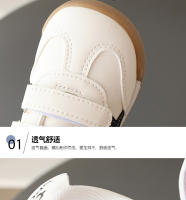 Zapatos de Mesa Versátiles a Rayas para Niños Pequeños Zapatos Antideslizantes de Suela Suave de Moda para Primavera y Otoño - details 2