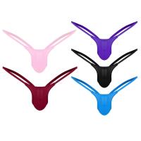Tanga de tiro BO para hombre, camisola corta, bikini elástico abierto, ropa interior sexy gay, ropa interior M-XXL - details 0