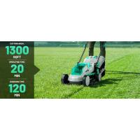 Litheli Cortacésped inalámbrico de 13 pulgadas, 5 alturas, cortacésped eléctrico de 20 V para jardín y patio, con motor sin escobillas, batería de 4,0 Ah y - details 9