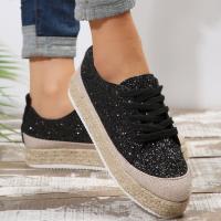 Zapatos informales con cordones para mujer - details 3