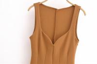 - Ropa larga, elegante y sencilla de una sola pieza, cómoda estilo DIY para mujer, pantalones, material de calidad de China continental - details 2
