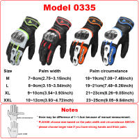 Guantes de Motocicleta de Cuero de Alta Calidad Touch Screen de Dedos Completos - details 0