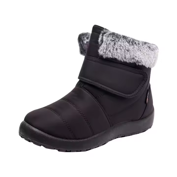 Zapatos de algodón engrosado de lana botas de algodón de suela blanda zapatos de algodón impermeables botas de nieve - 1