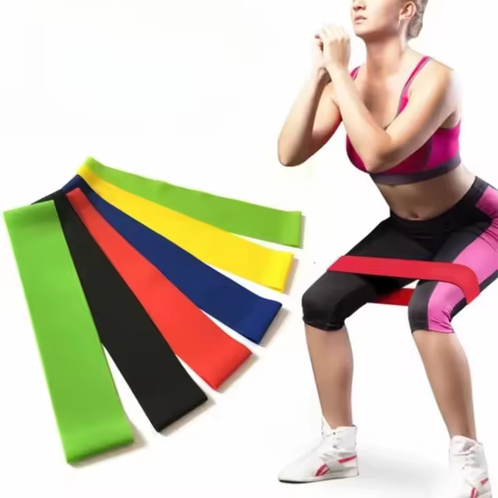 Bandas de resistencia TPE para gimnasio, Pilates, Fitness, banda de goma para Yoga, ejercicio de fuerza elástica en casa, entrenamiento deportivo con peso para mujeres - 1