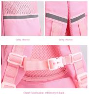 Mochila escolar con ruedas para niñas, adolescentes, niños, bolsa con ruedas, dibujos animados - details 11