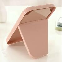Espejo de maquillaje portátil plegable de escritorio para dormitorio de estudiantes, espejo pequeño de tocador femenino con espejo de princesa - details 3