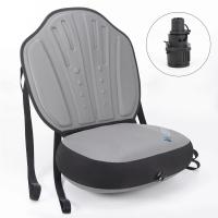 Asiento de Kayak Desmontable con Soporte de Espalda Tabla de Navegación Inflable Ajustable para Kayak, Caña, Pesca - details 0