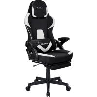 Silla Gamer Profesional Ergonómica, Transpirable, Antimanchas, Ajustable en Altura y Reposapiés - details 9