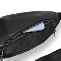Bolso de pecho de cuero de vaca suave para hombres, paquete de pecho de cuero genuino, bandolera pequeña, bolso antirrobo, café - details 41