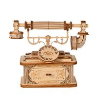 Rompecabezas de Madera 3D Retro Juego de Teléfono con Talla Intricada Ideal para Pensamiento Creativo Certificado CE - details 6
