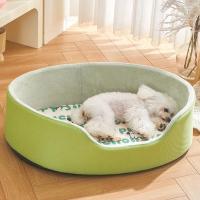 Cama lavable para perro, perrera para las cuatro estaciones, sofá grande para mascotas, cojín grueso de terciopelo para dormir profundamente, alfombrilla para cachorros para perros pequeños a grandes - details 1