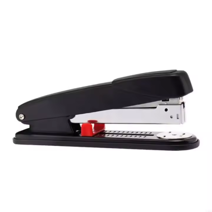 P9JD Metal grapler Gapler escritorio fácil para cargar grapadora sin esfuerzo oficina - 1