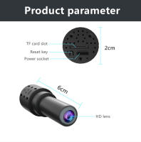 Minicámara inalámbrica X14, Monitor de visión nocturna infrarroja, 140 grados, HD, 1080P, WiFi, grabadora de vídeo, DVR, detección de movimiento - details 2