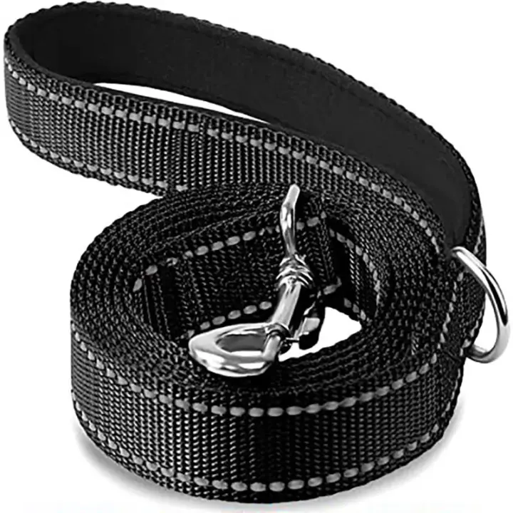 Arnés para perros y gatos, Collar con correa de plomo, reflejo nocturno, cuerda de remolque para perros y mascotas, cuerda protectora de 1,2/1,5/1,8 m, correa de entrenamiento para caminar para mascotas - 1
